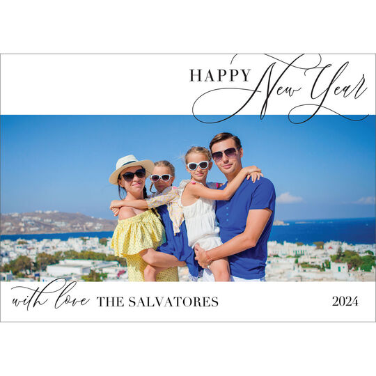 Wordly Year Holiday Photo Cards